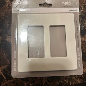 Lutron Light Almond Wallplate